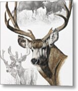 Mule Deer #1 Metal Print