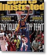 My Town, My Team Lebron James And The Cavaliers Take The Sports Illustrated Cover Metal Print