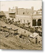 Nashville, Tennessee. Railroad Depot #1 Metal Print