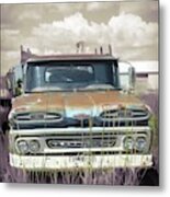 Old Chevy Truck S Metal Print