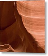 Patterns In The Smooth Sandstone #1 Metal Print