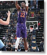 Phoenix Suns V Memphis Grizzlies Metal Print