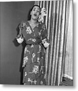 Photo Of Billie Holiday #1 Metal Print