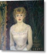 Portrait Of The Actress Jeanne Samary #1 Metal Print