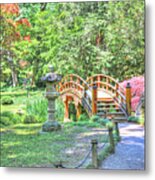 Richmond Va Virginia - Maymont Japanese Garden Bridge - In Color #1 Metal Print