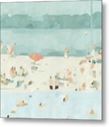 Sea Glass Sandbar Ii #1 Metal Print