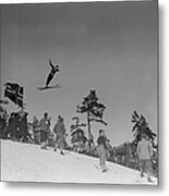 Ski Jump #1 Metal Print