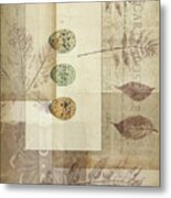 Small Notebook Collage Iv #1 Metal Print