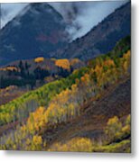 Stormy Weather Over The Elks #1 Metal Print