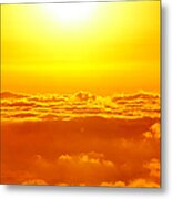 Sunrise In Sea Of Clouds #1 Metal Print