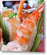 Sushi Set #1 Metal Print