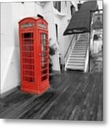 The Telephone Booth Metal Print