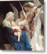 The Virgin Mary With Angels 102 #1 Metal Print