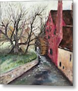 The Water Wheel #2 Metal Print