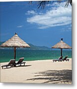 Tropical Holidays On Nha Trang Beach #1 Metal Print