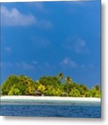 Tropical Island Paradise. Exotic Beach #1 Metal Print
