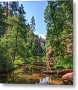 Usa, Arizona, Sedona, Oak Creek Canyon #1 Metal Print