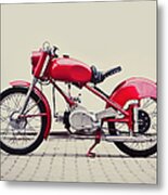Vintage Italian Motorcycle #1 Metal Print