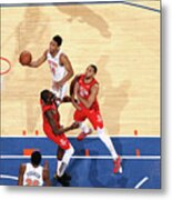 Houston Rockets V New York Knicks #10 Metal Print