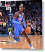 New Orleans Pelicans V Oklahoma City #10 Metal Print