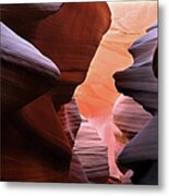 Abstract Sandstone Sculptured Canyon #11 Metal Print