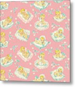 Baby Pattern #11 Metal Print