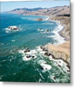 The Cold Pacific Ocean Washes #11 Metal Print