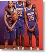 2018 Nba Rookie Photo Shoot #14 Metal Print