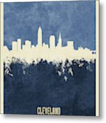 Cleveland Ohio Skyline #16 Metal Print