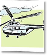 Helicopter #17 Metal Print