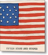 1794 American Flag Metal Print