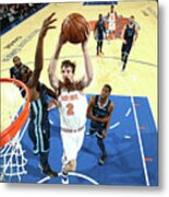 Memphis Grizzlies V New York Knicks Metal Print