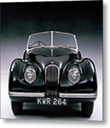 1950 Jaguar Xk 120 Metal Print