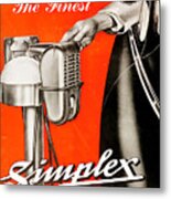 1950s Simplex Drive In Theatre Sound System Advertisement Metal Print