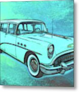 1954 Buick Wagon Metal Print