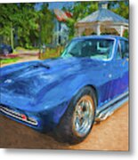 1966 Chevrolet Corvette Sting Ray X120 Metal Print