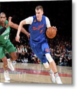 Boston Celtics V New York Knicks #2 Metal Print