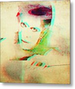 Bowie #2 Metal Print