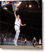 Brooklyn Nets V New York Knicks Metal Print