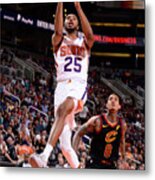 Cleveland Cavaliers V Phoenix Suns Metal Print