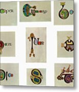 Compound Letters, 800 Ad, 20th Century #2 Metal Print