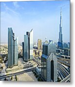 Dubai Cityscape #2 Metal Print