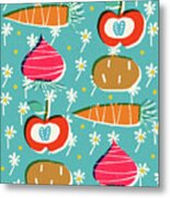 Fruits And Vegetables #2 Metal Print
