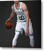 Gordon Hayward Boston Celtics Portraits #2 Metal Print