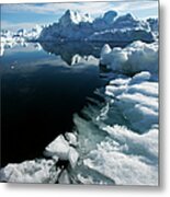 Icebergs, Disko Bay, Greenland #2 Metal Print