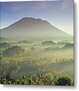 Indonesia, Bali, Forest And Gunung #2 Metal Print