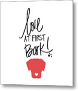Love At First Bark #2 Metal Print