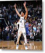 New York Knicks V Memphis Grizzlies #2 Metal Print