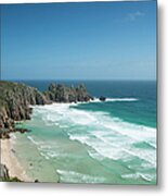 Pedn Vounder Beach #2 Metal Print