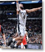 Toronto Raptors V San Antonio Spurs #2 Metal Print